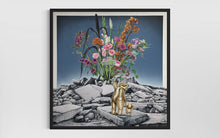 Indlæs billede til gallerivisning -From the ruins flowers grow- 83x83cm🔴